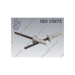 Blind rivet sealed dome head  4×12,5-Al/St   ISO 15973 per 1000