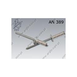 Blind rivet Multigrip dome head  4,8×10,5-Al/St   AN 389