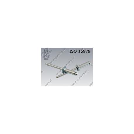 Blind rivet dome head  3× 6-St/St   ISO 15979