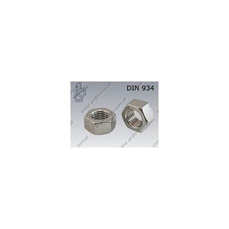 Hexagon nut  M12×1,5-A2-70   DIN 934