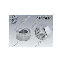 Hexagon nut  M16-8 zinc plated  ISO 4032