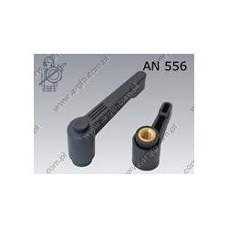 Levers with threaded insert  M10/80-PA6   AN 556