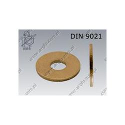 Flat washer  8,4(M 8)-brass   DIN 9021