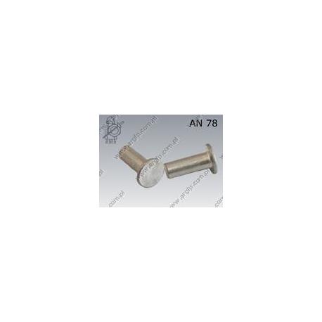 Rivet for brake linings  4×10-Al   DIN 7338 A