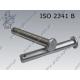 Clevis pin  8×30  zinc plated  ISO 2341 B