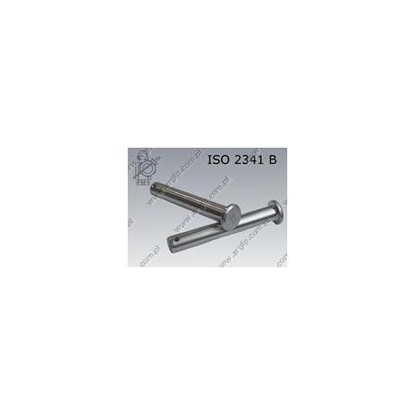 Clevis pin  8×35  zinc plated  ISO 2341 B