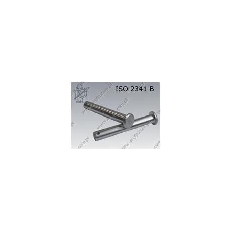 Clevis pin  10×35  zinc plated  ISO 2341 B
