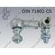 Ball joint  8 (M5)  zinc plated  DIN 71802 CS