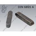 13 Parallel key  12×8×40-A4   DIN 6885 A per 10