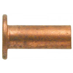 01 Klinknagels, koper 4 x 8 mm