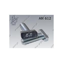 Hammer head bolts for steel profiles  M 8×20-8.8 zinc plated  AN 612