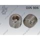 Hex socket plug  conical thread R 1/8-A4   DIN 906