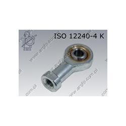 Self-aligning joint  M 8  zinc plated  ISO 12240-4 K