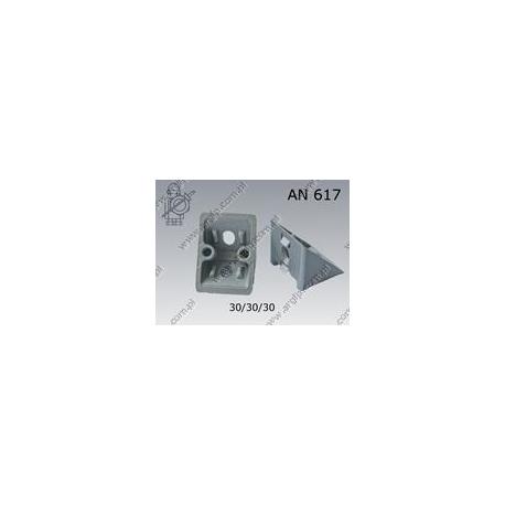 Angle bracker for aluminium profiles  N 6- 30×30×30-Al   AN 617
