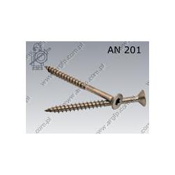 Wood screw  Tx 4×20/12-A2   AN 201
