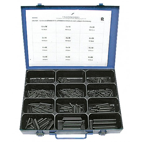 Assortimentsdoos spiraalstiften inhoud 710 stuks