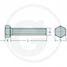 07 Bout M10 x 1.25 x 25 mm lang