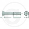 01 Zeskantbout 16 x 1.50 x 55  mm