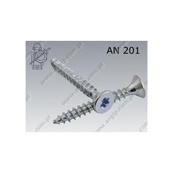 03 Spaanplaatschroeven  4 x 20 mm   Torx per 1000