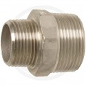 01 Verloopnippel 1/4" x 1/8" met 2 x buitendraad per stuk