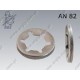 07 Asborgringen  12 x 25 x 3 rvs A2   per 250