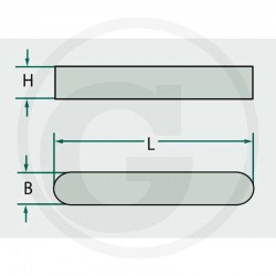 02 Inlegspie 3 x 3 x 10 mm