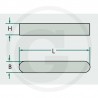 02 Inlegspie 3 x 3 x 10 mm