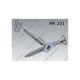 Chipboard screw hardened  Tx 6×50  zinc plated  AN 201