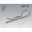 03 Borgpen  4 mm rvs  per stuk