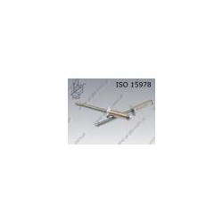 Blind rivet countersunk head  4,8×20-Al/St   ISO 15978