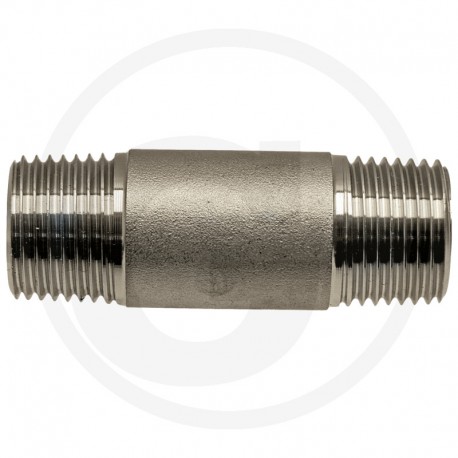 06 Nippel 1.1/4" x 60 mm lang per stuk