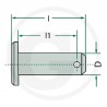 01 Pen 10 x 25 mm voor stelgaffel