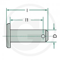 04 Pen 10 x 40 mm voor stelgaffel