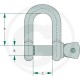 05 D- sluiting verzinkt 11   mm 7 /16 verpakt per stuk