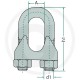 05 Staaldraadklem 10 mm 3 /8 verpakt per stuk