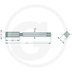 02 Machinetap Ø  M5