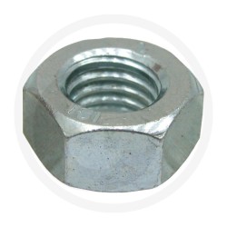 24 Zeskantmoer M36 x 3 mm 8.8 zwart per stuk