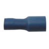 03 Rondstekker vrouw  kleur blauw per 50
