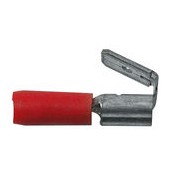 01 Vlakstekker man/vrouw kleur rood per 50 stuks