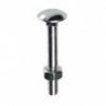 01 Slotbouten 6 x 16 mm verzinkt per stuk