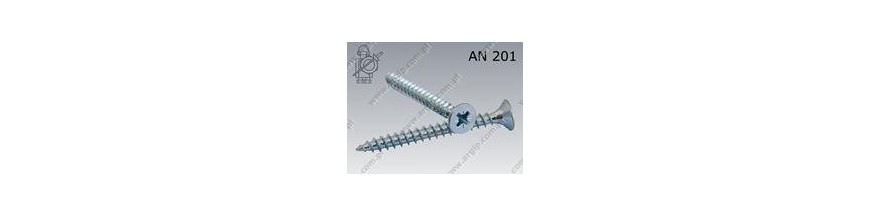 Schroeven verzonkenkop 4.5 mm