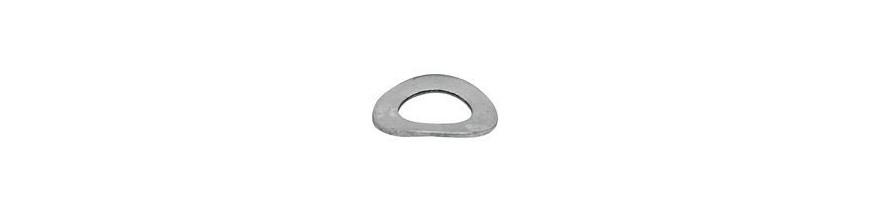 Ringen veerstaal gegolfd