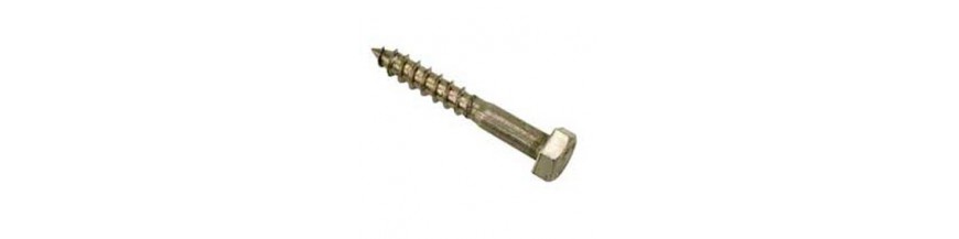 Houtdraadbouten 12 mm RVS